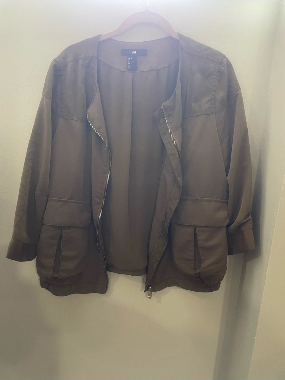 H&M Utility Jacket with Front Zip